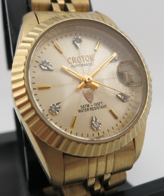 Croton Gold-Tone Stainless Steel Ladies Automatic  display picture 1