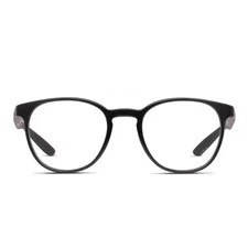 NIKE 7301 001 MATTE BLACK ROUND EYEGLASSES FRAME 50-20-140