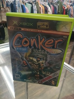 Conker: Live & Reloaded (Microsoft Xbox, 2005) Complete CIB - TESTED & Working !