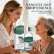 Nano Eye Drops Serum,Natural Nano Lubricant Eye Drops for Dry Eye Presbyopia.