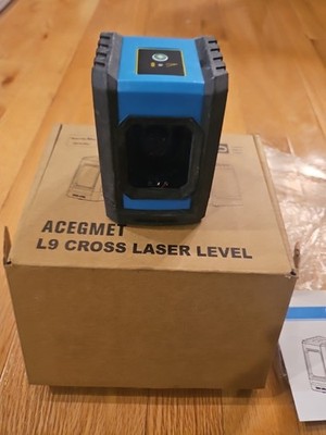 ACEGMET L9 Cross Laser Level USB Charging IP55 Water Debris Resist