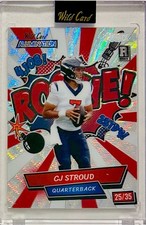 2023 Wild Card Alumination Comix CJ STROUD ROOKIE! RC 25/35 Rainbow Shimmer