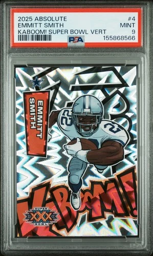2025 Panini Absolute Emmitt Smith Base (PSA 9)