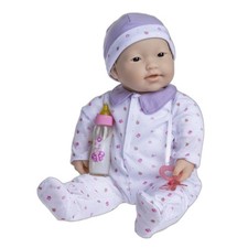 JC Toys - La Baby  Asian 20-inch Large Soft Body 20", Purple 20"