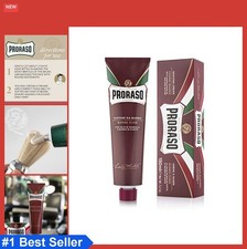 Shave Cream Coarse Beard Sandalwood Shea Butter 5.2 Oz Moisturizing Nourishing