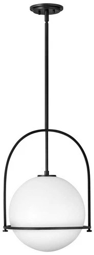 Hinkley Somerset 15 1/2" Wide Black Pendant Light - Picture 2 of 10