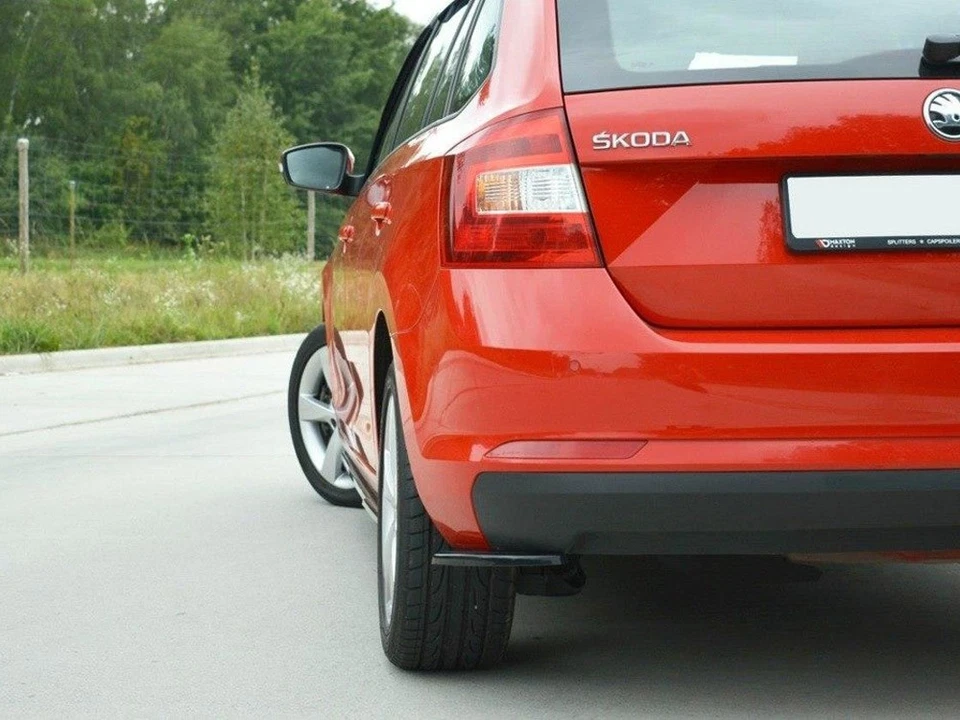 Maxton Design Rear Side Diffusers for Skoda Rapid Spaceback - Image 2 of 4