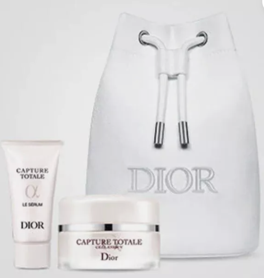 Dior Capture Totale Ritual Gift - Drawstring Satchel Bag - Serum