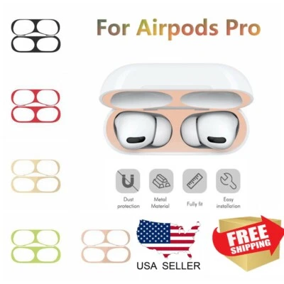 BPEB PAVO PLUS Dust Guard Metal Sticker For Apple AirPods Pro Anti-Dust Shavings Film Airpod 3