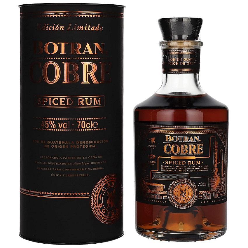 BOTRAN COBRE SPICED EDICION LIMITADA RON DE GUATEMALA 70 CL IN ASTUCCIO