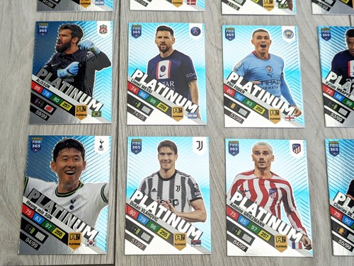 Kompletny zestaw 30 kart PLATYNOWY NIEBIESKI - FIFA 365 2023 Adrenalyn XL Panini /99 - Zdjęcie 8 z 24