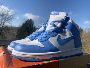 NIKE DUNK HIGH UNIVERSITY BLUE 2004 UNC BNIB TRAVIS OFF WHITE 44 US 10  JORDAN 1 | eBay