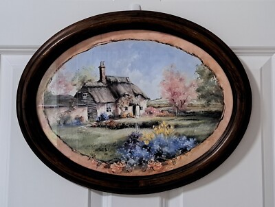 Marty Bell 1987 Limited Edition “May Cottage” 424/900 Signed Print