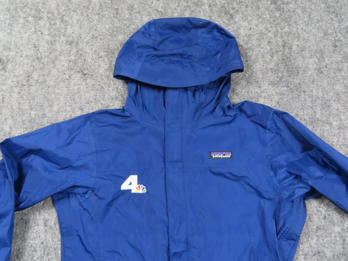 Patagonia H2NO Jacket Mens XS Blue Torrentshell Rain Coat Hooded Waterproof - Picture 2 of 12