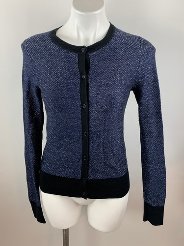 Metallic Sparkle Cardigan Sweater 