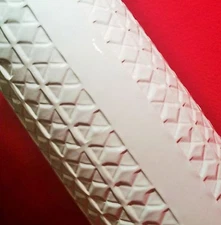 16" MID CENTURY MODERN german white atomic vtg floor vase keramic art pottery