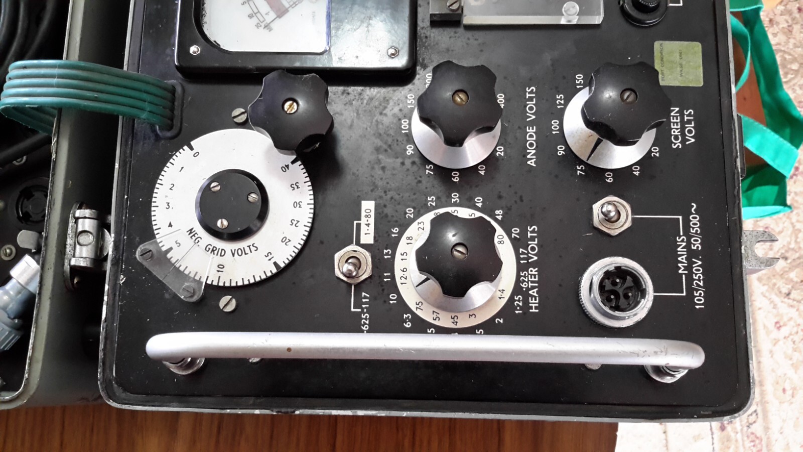 AVO ct160 valve characteristic tester tube used vacuum tube checker eBay