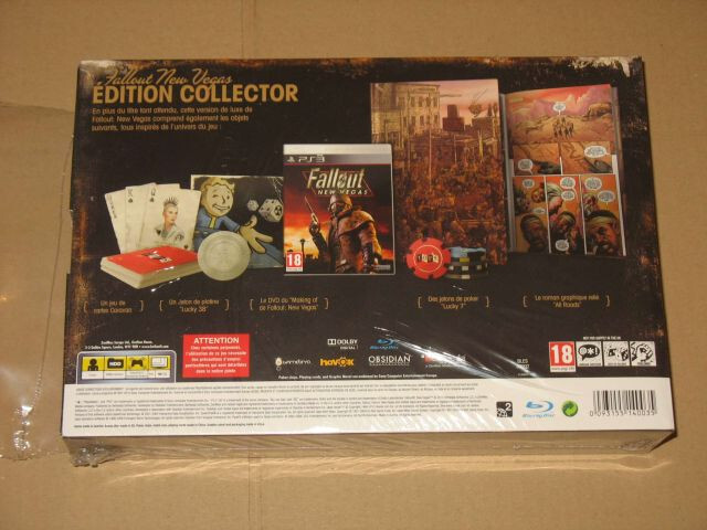 Fallout New Vegas Collectors Edition Box Leer / Empty / ohne