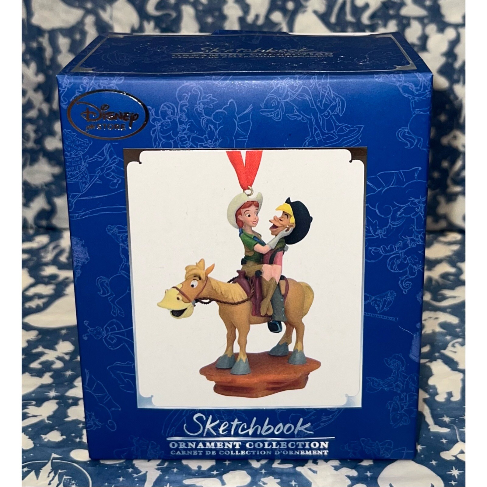 NEW Disney Store Pecos Bill & Sue Sketchbook Ornament Limited LE Melody Time