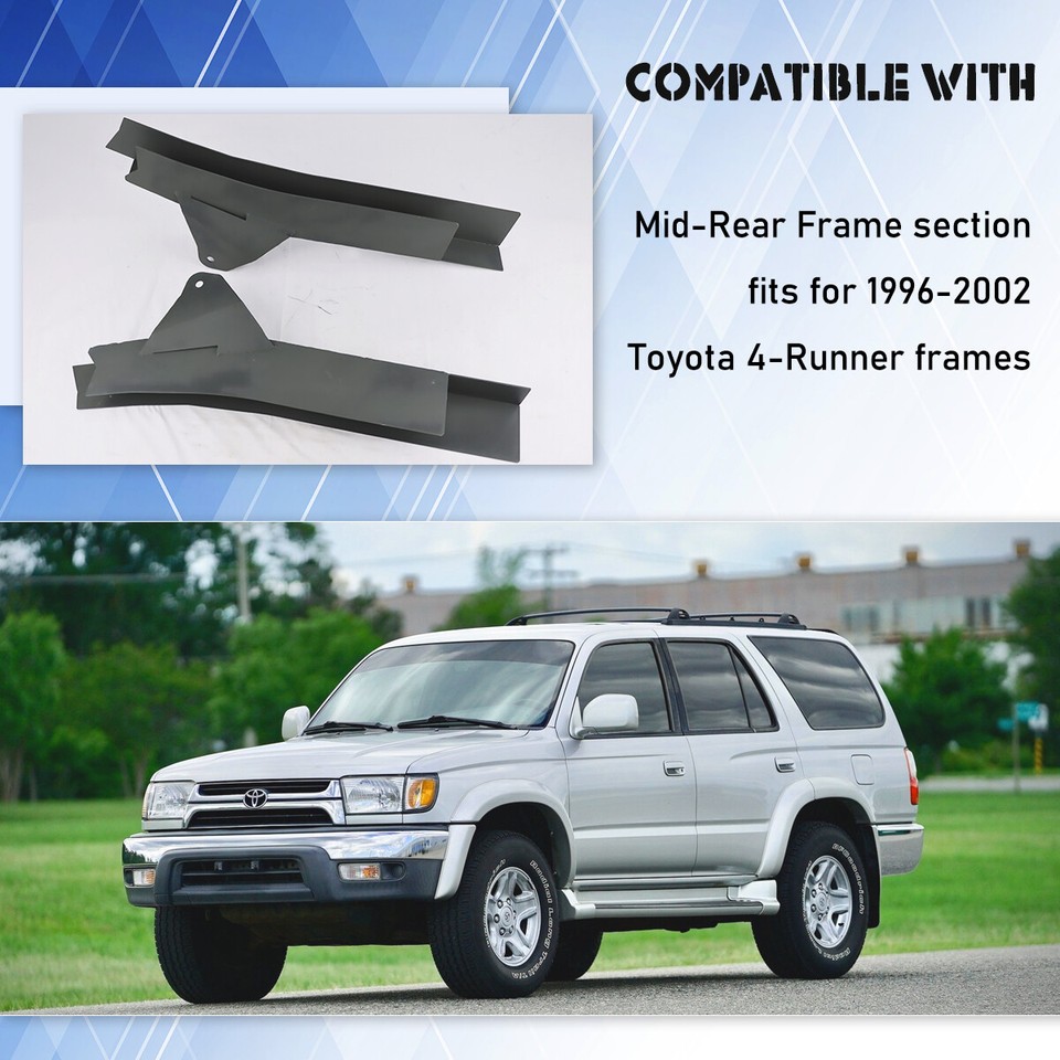 Mid Rear Frame Section for 96-02 Toyota 4Runner 3rd Gen, Driver ...