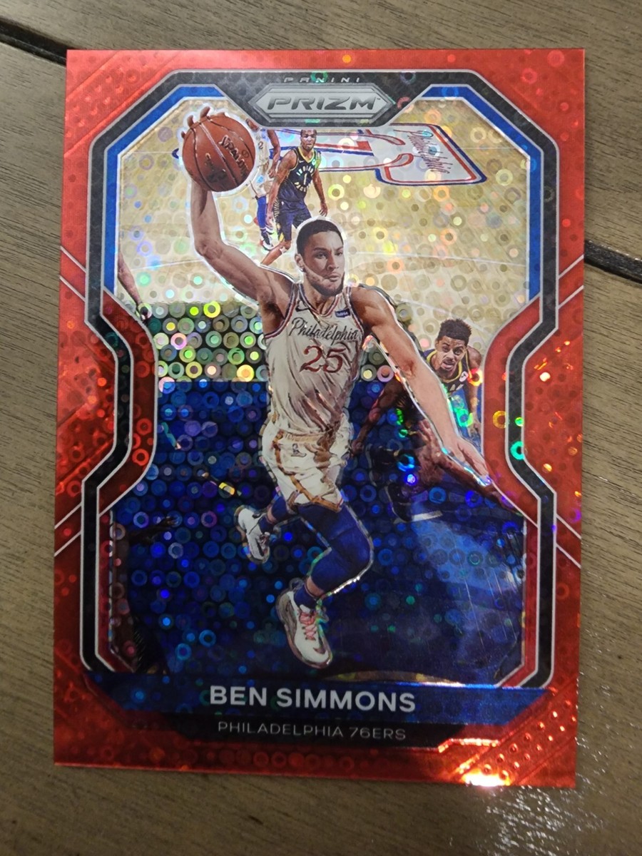 Ben Simmons 2020-21 Prizm #125 Fast Break Red Prizm /125 | eBay