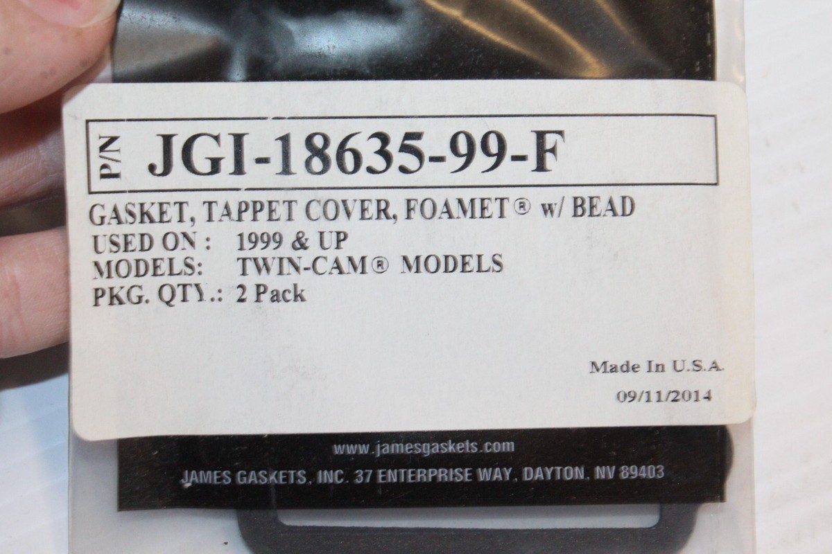 画像 James Gasket - 18635-99 - Tappet Cover Gasket for sale