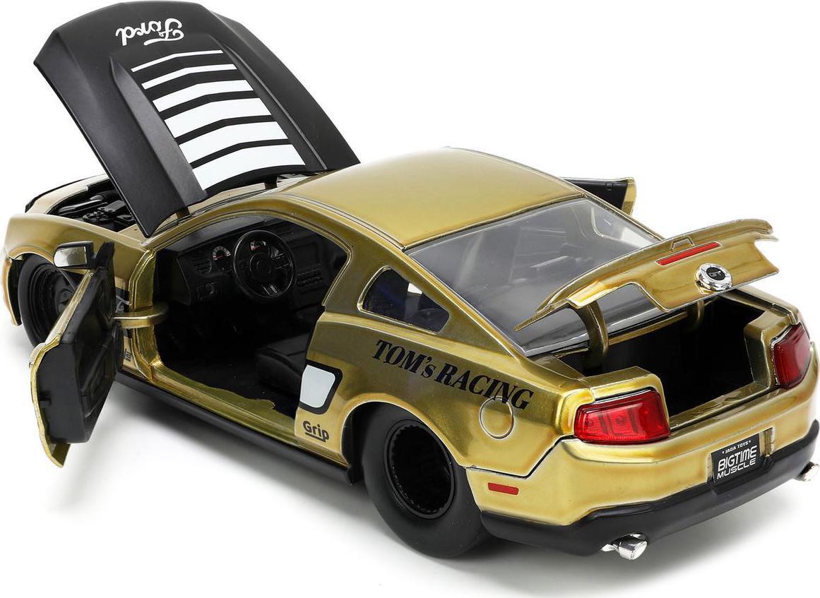 BTM 2010 Ford Mustang GT Tom’s Racing 2010 Ford Mustang GT Gold Metallic with Black Graphics and