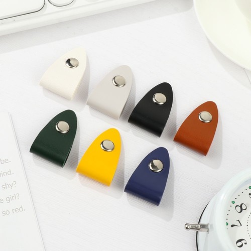winder Kabel wickler Kabel verwaltung Schnur halter Organizer Leder kabel gurte - Bild 10 von 18