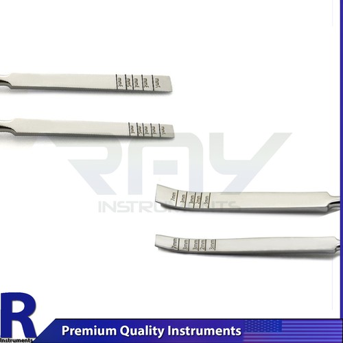 Dental Osteotome Bone Chisels Ridge Split Expansion & Surgical Mallet Hammer New - Picture 4 of 4
