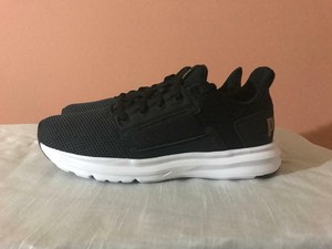 puma enzo black and gold