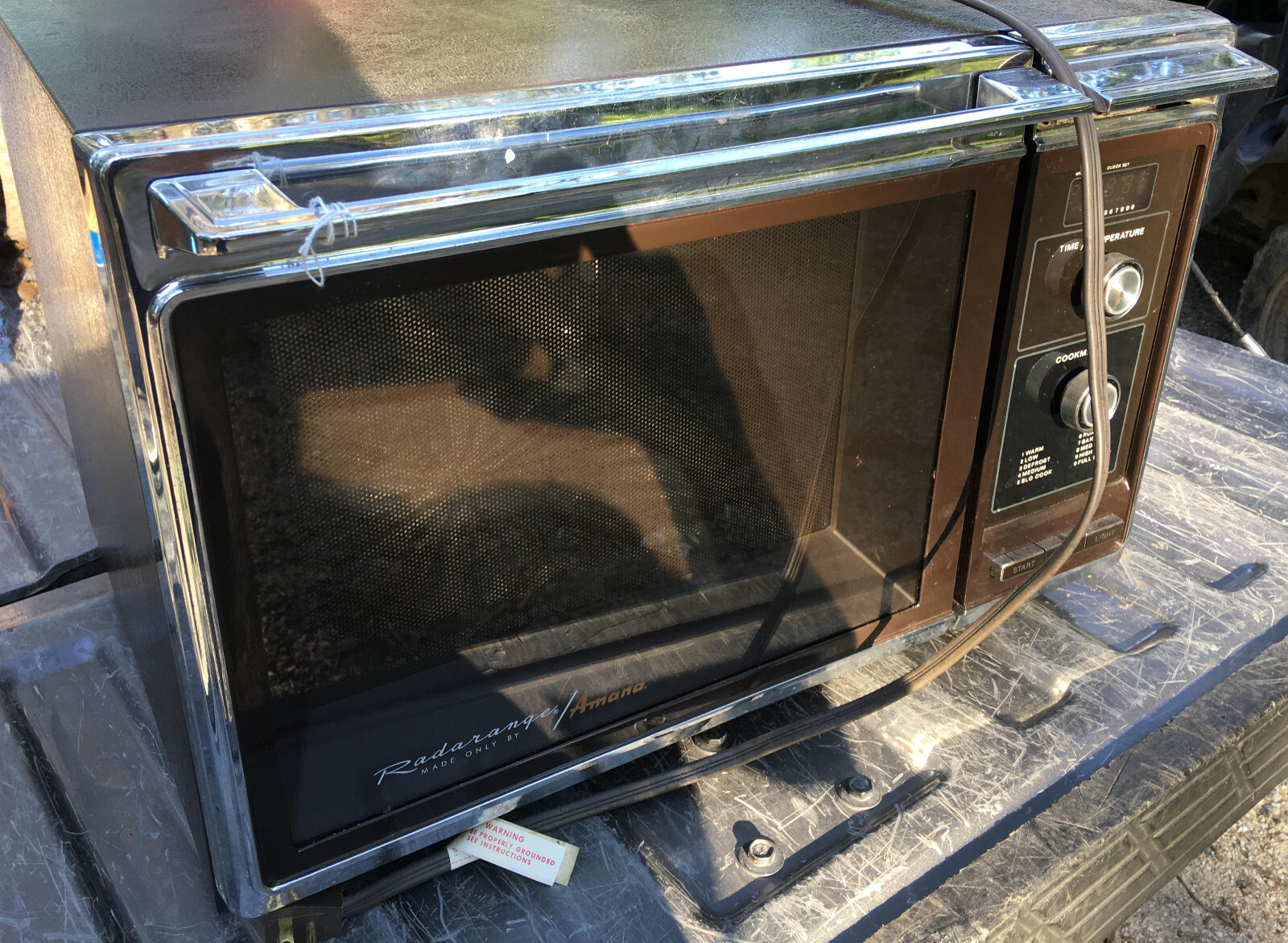 Amana Radarange RR700 Microwave vintage 1983 eBay