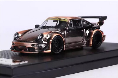 Star Model 1/64 Scale Porsche 964 RWB Copper Diecast Car Model Toy