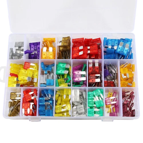 420Pcs 12V Auto Blade Fuse Assortment Kit Set Car Truck Motorcycle RV Boat Fuses