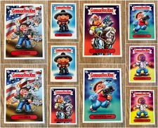 Garbage Pail Kids We Hate the 80s 10-Card Expansions Set Topps (2022)  #1a-5b