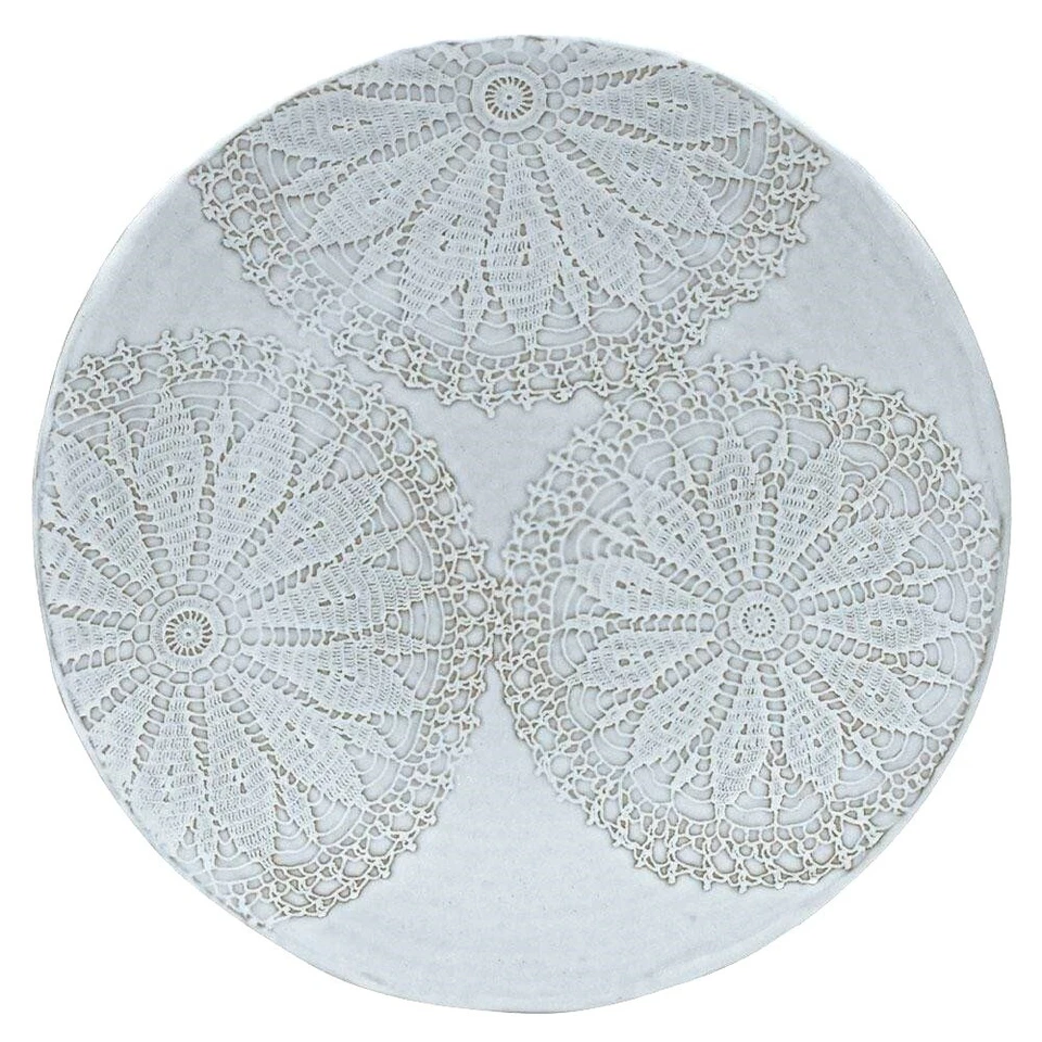 Mikasa DANIELA purple 13 INCH ROUND PLATTER 260267 - Image 2 of 2