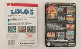 Lolo 3 And Double Dragon 3 NES