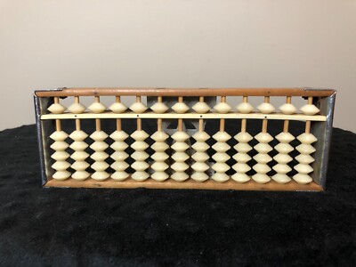 Vintage Changchun 长春 Chinese 13 Rods Rows 78 Bead Abacus