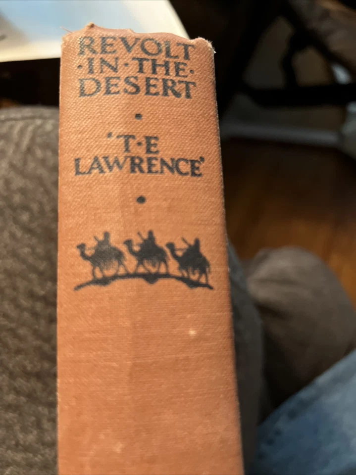 Revolt In The Desert T.E. Lawrence 1927 First Printing D6 Foto 2 de 4