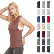 Bella + Canvas B8803 Women's Sleeveless Flowy Scoop Muscle Tank Top
