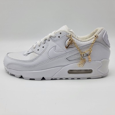 WMNS Nike Air Max 90 PRM Lucky Charms White Gold Womens Sz 8 Shoes  DH0569-100 | eBay