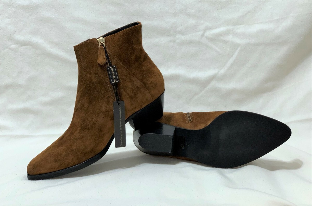 NWOB M Grigiarancio Italy Brown Suede Women's Ankle Booties Size