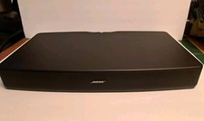 Bose Solo TV Sound System Model 410376 Black Used Turns On No Remote Read Desc