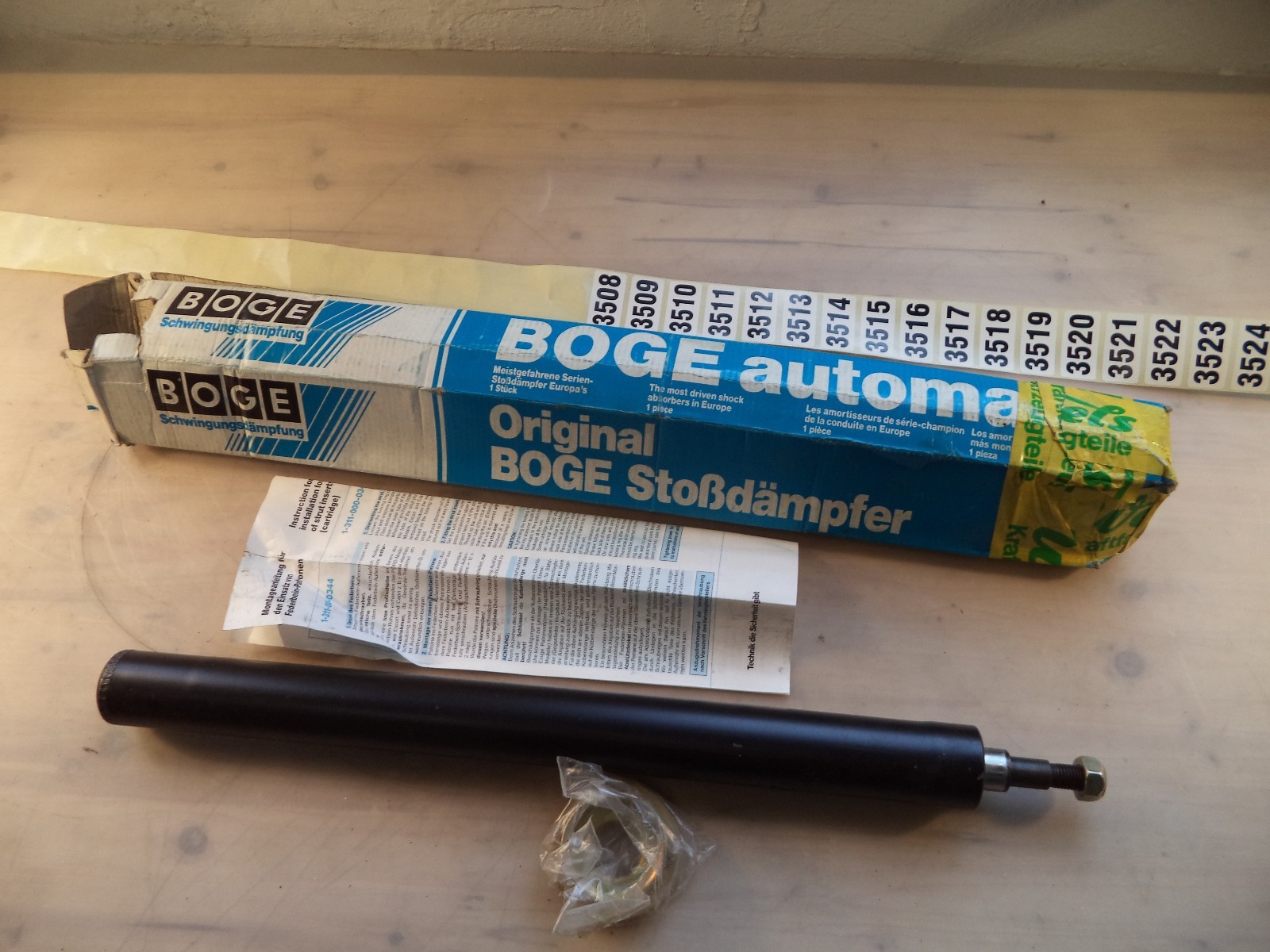 1 Boge Stoßdämpfer BMW 1021270790 27-079-0 K3508 | eBay 