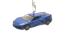Christmas Ornament for 2020 Chevy Corvette Stingray 2LT Blue