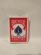 Bicycle Poker 808 Rider Back Playing Cards Air Cushion Finish Made in USA Red