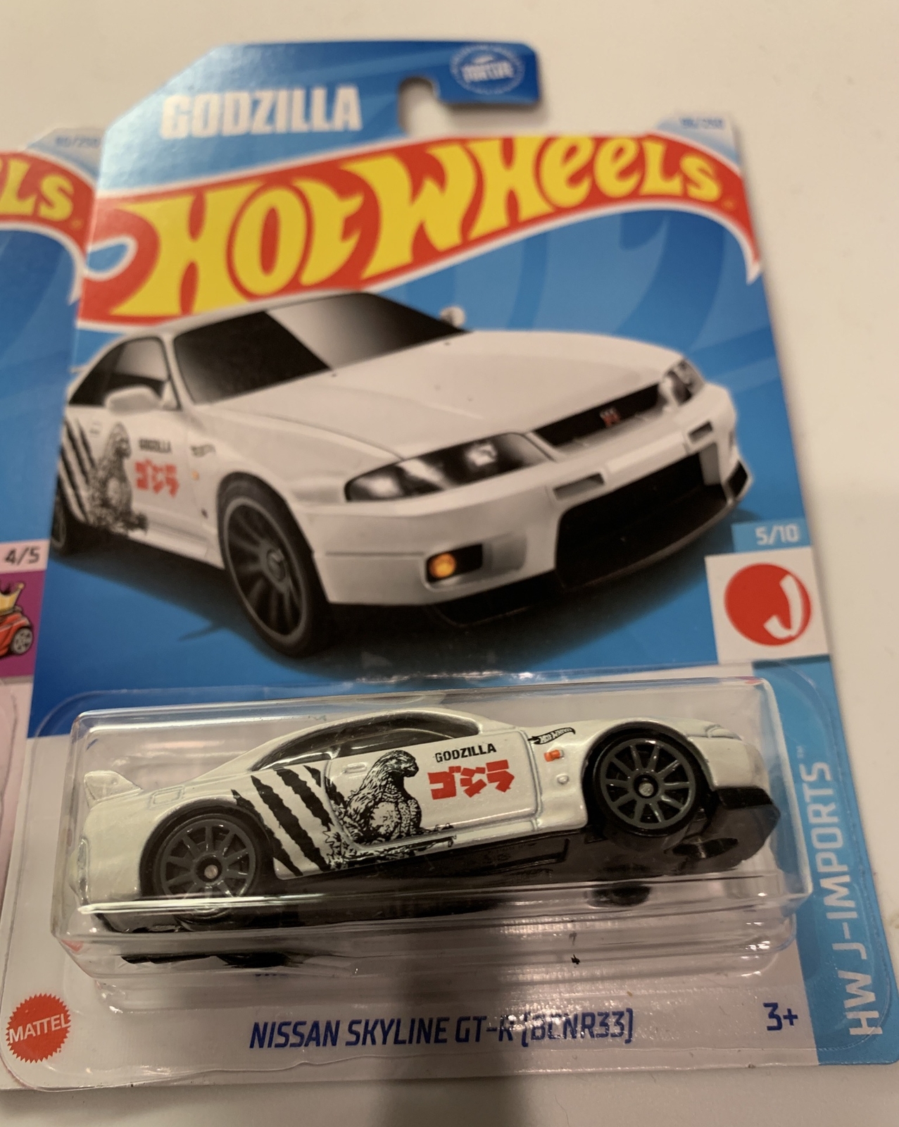 Hot Wheels 24 Nissan Skyline GT-R R33 Godzilla /Honda Civic EG /73 Custom Civ