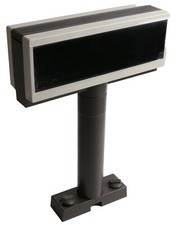 75P7079 Toshiba Customer Display w/Yoke and Post (New), Dual Sided, RS485, Gray