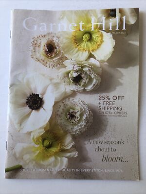 GARNET HILL Women's Fashion &amp; Home Decor CATALOG March 2022 | eBay