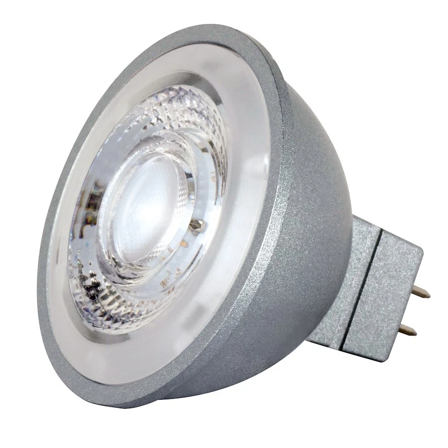 Satco 8W LED MR16 2700K 40 Beam Spread GU5.3 Base AC DC Gray