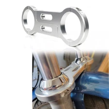 39mm Fork Brace Aftermarket Fit For Harley Dyna Super Glide Custom FXDC/FXDCI